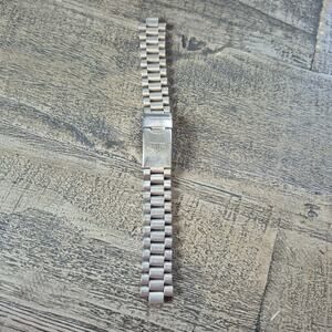 Vintage Heuer Bracelet Mens Stainless Steel Oyster Wristwatch Band